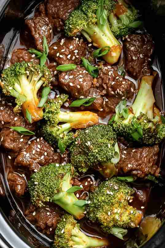 Crockpot Beef and Broccoli with Sesame