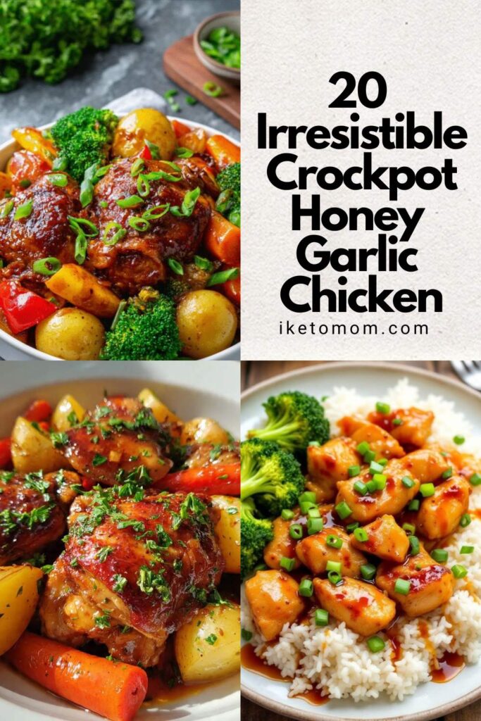 Crockpot Honey Garlic Chicken