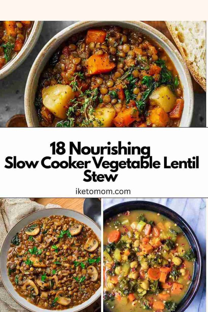 Slow Cooker Vegetable Lentil Stew