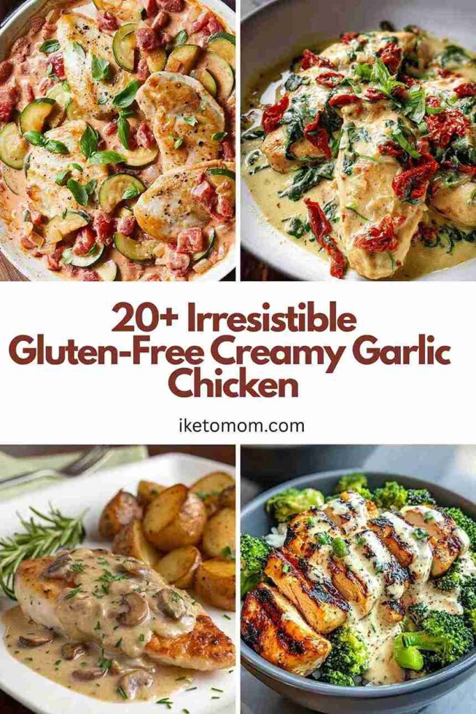 Gluten-Free Creamy Garlic Chicken