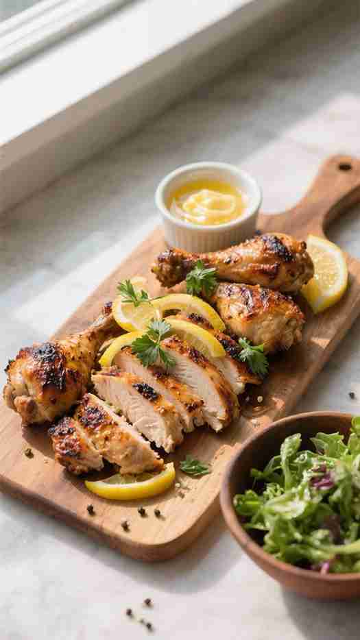 Lemon Pepper Grilled Chicken Thighs
