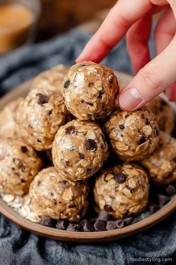 Oatmeal Peanut Butter Protein Balls