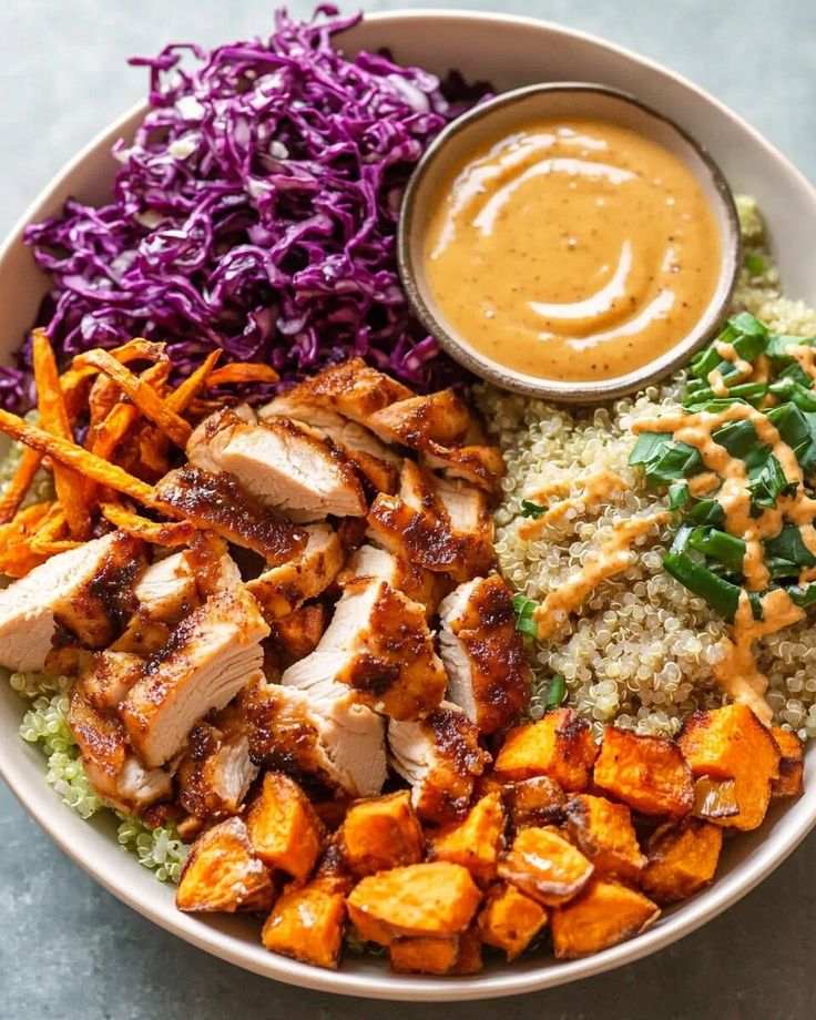 Spicy Chicken Power Bowl