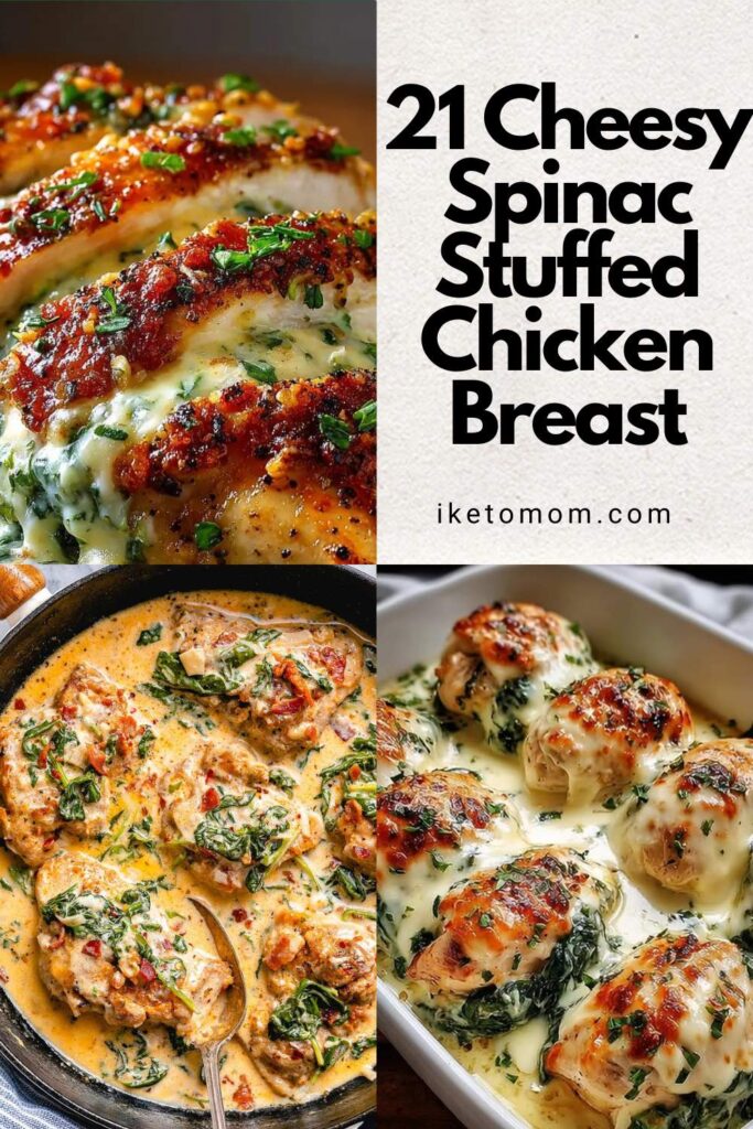 Spinach Stuffed Chicken Breast