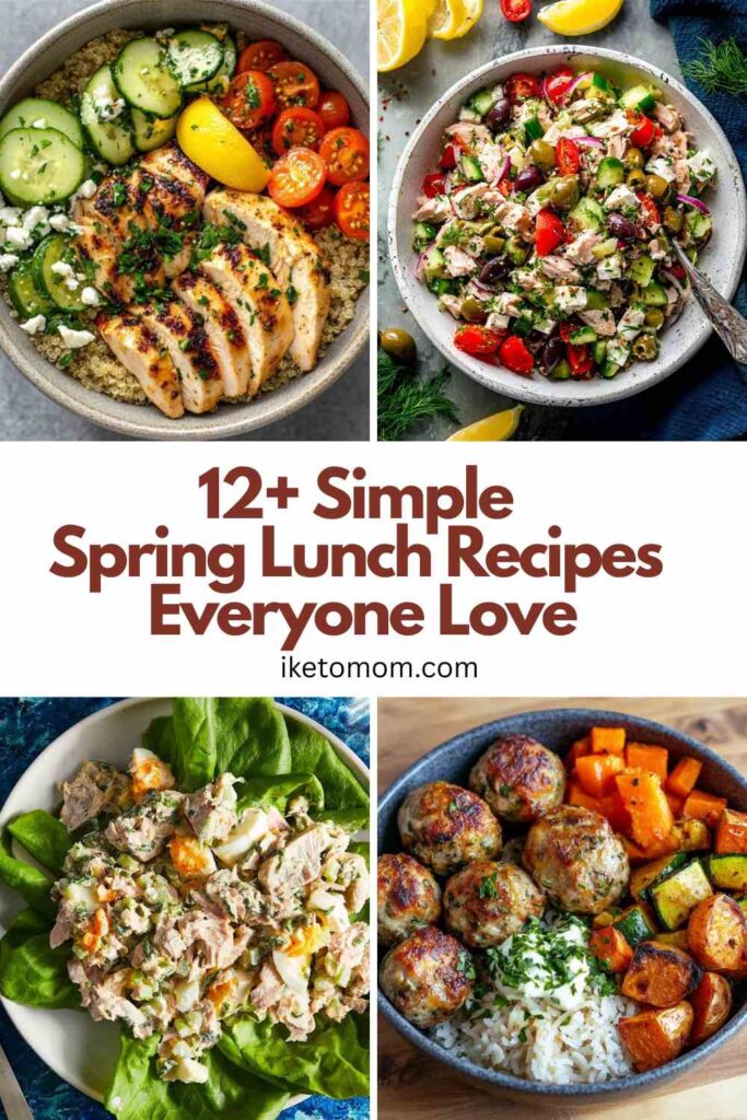 Spring Lunch Recipes Everyone Love