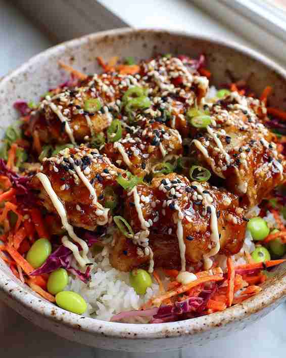 Teriyaki Chicken Rice Bowl