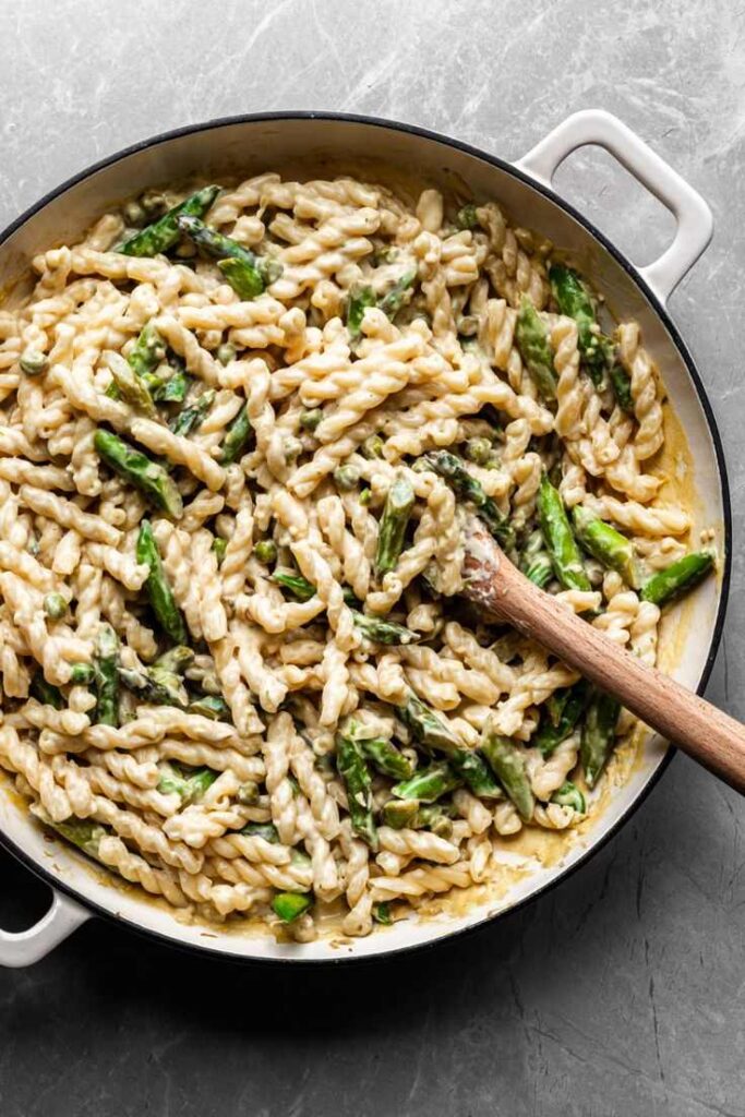 Lemon Asparagus Spring Pasta