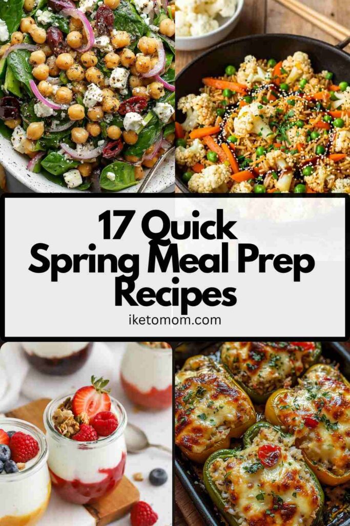 Spring Meal Prep Recipes