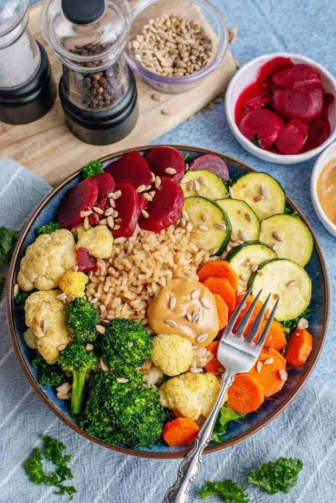 Spring Veggie Grain Bowls