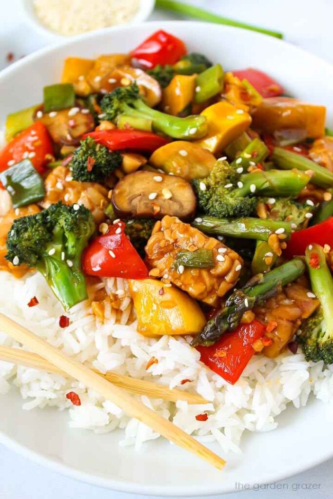 Teriyaki Vegetable Stir Fry
