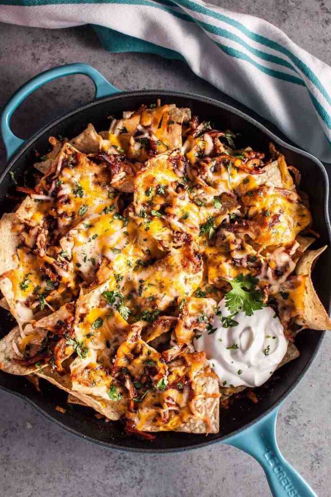 BBQ Chicken Nachos