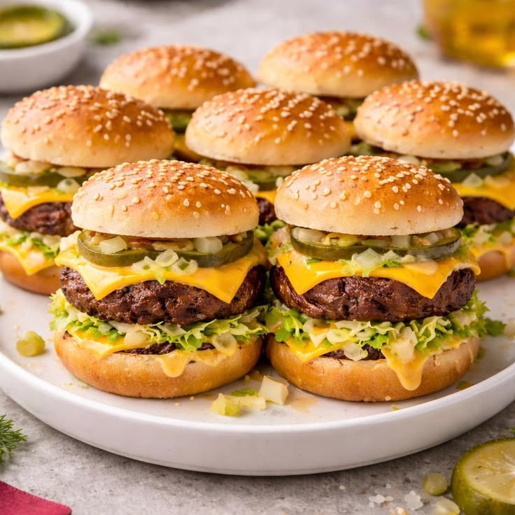 Classic Burger Sliders
