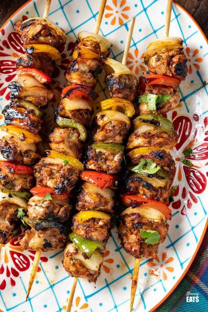 Grilled BBQ Chicken Skewers