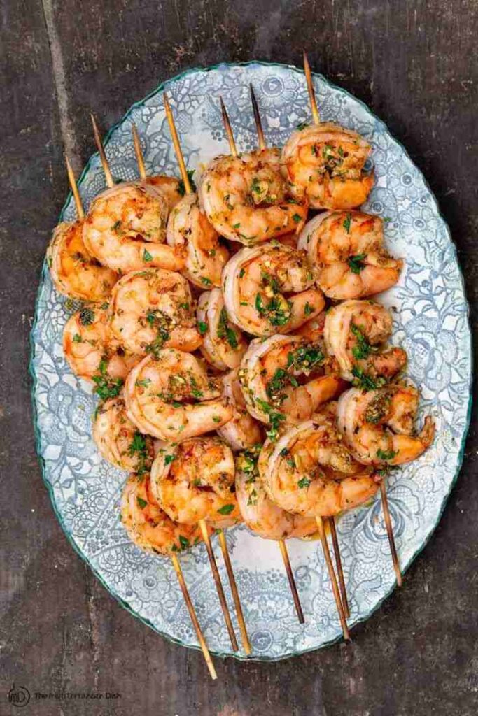 Grilled Shrimp Skewers