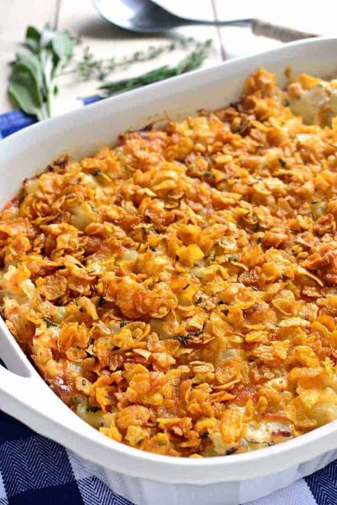 Herb Cheesy Potato Casserole