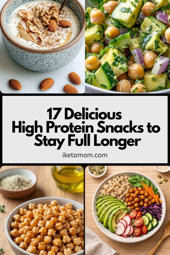 High Protein Snacks to Stay Full Longer