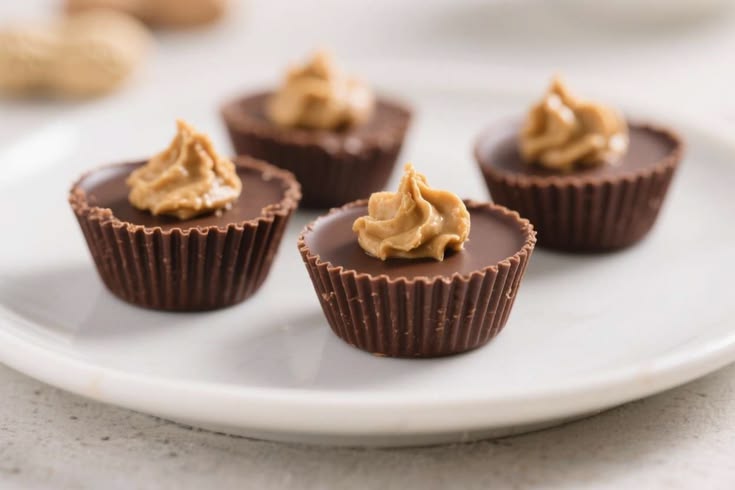 Keto Chocolate Peanut Butter Fat Bombs