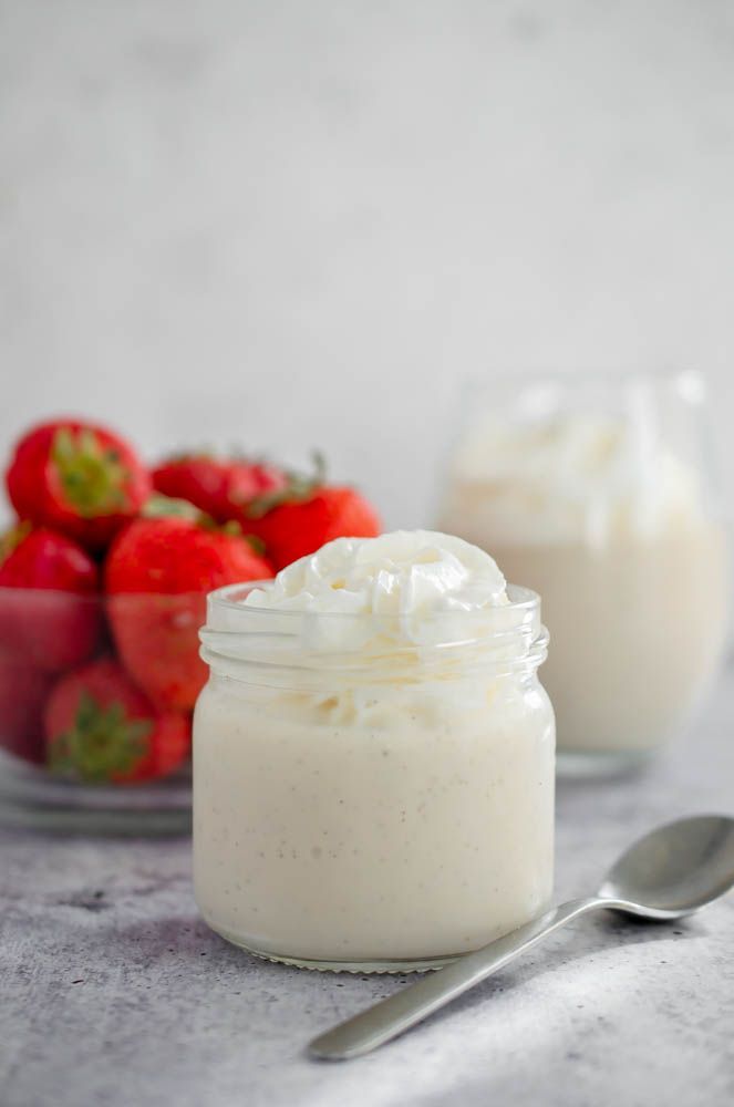 Keto Vanilla Almond Pudding