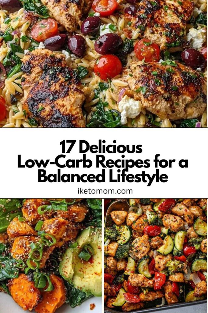 Low-Carb Recipes for a Balanced Lifestyle