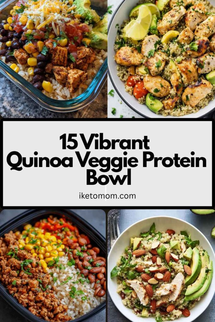 Quinoa Veggie Protein Bowl