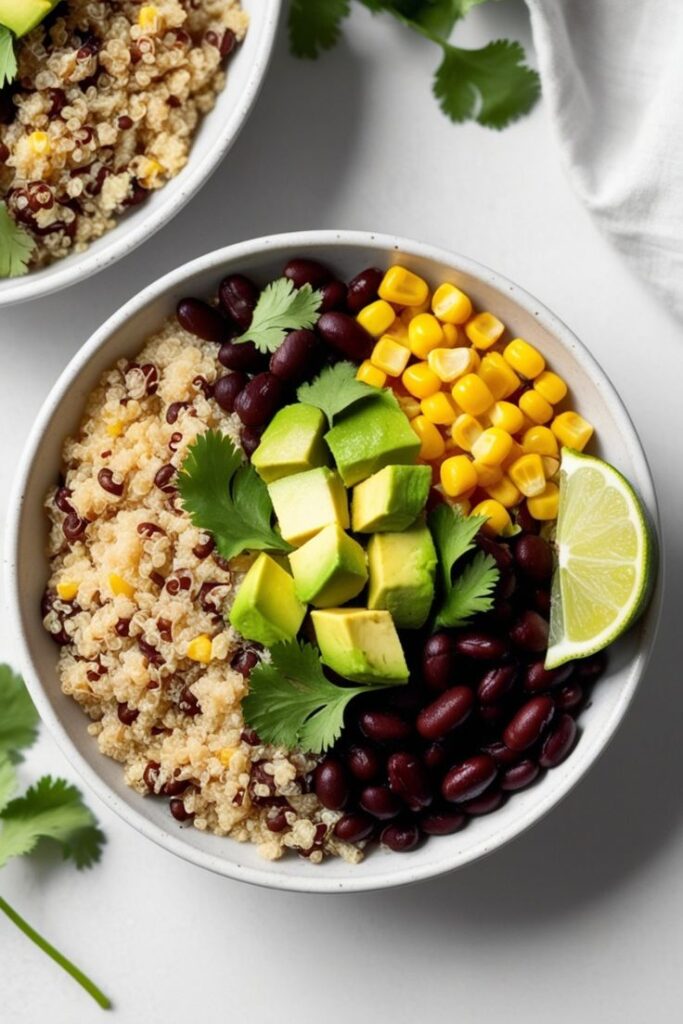 Black Bean Quinoa Protein Bowl