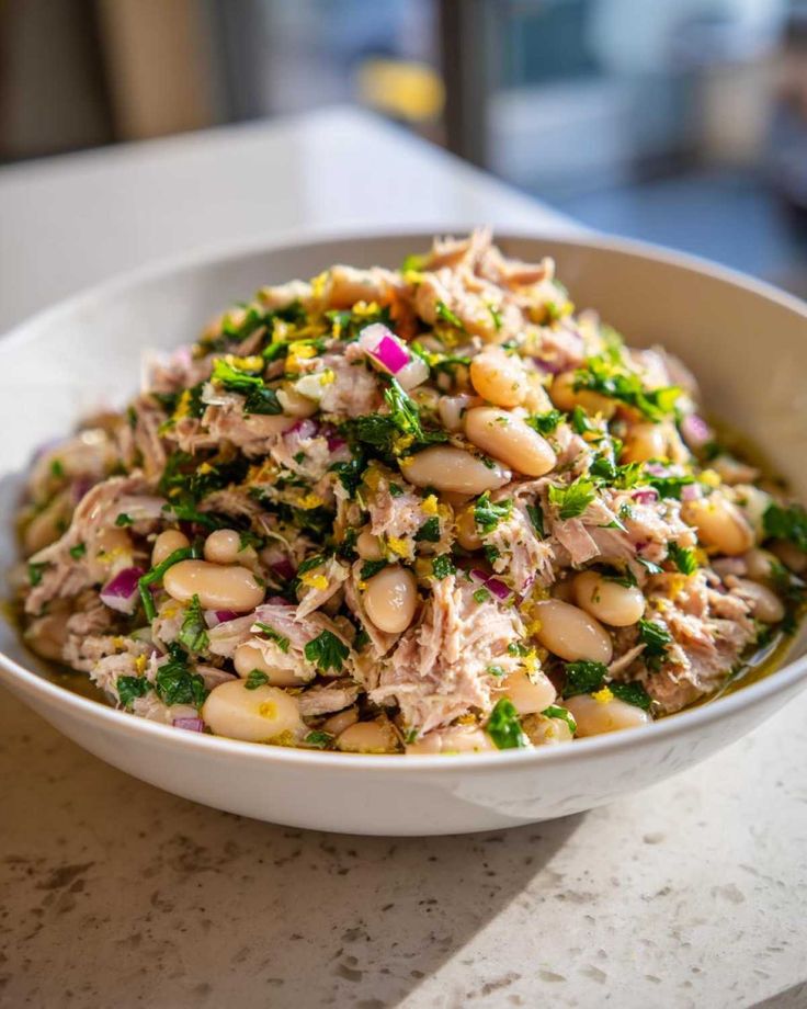 Tuna & White Bean Lemon Bowl