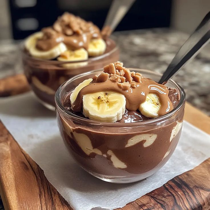 Chocolate Banana Protein Creami