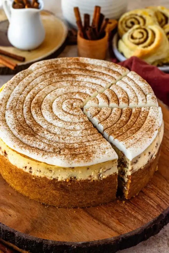 Cinnamon Roll Cheesecake Creami