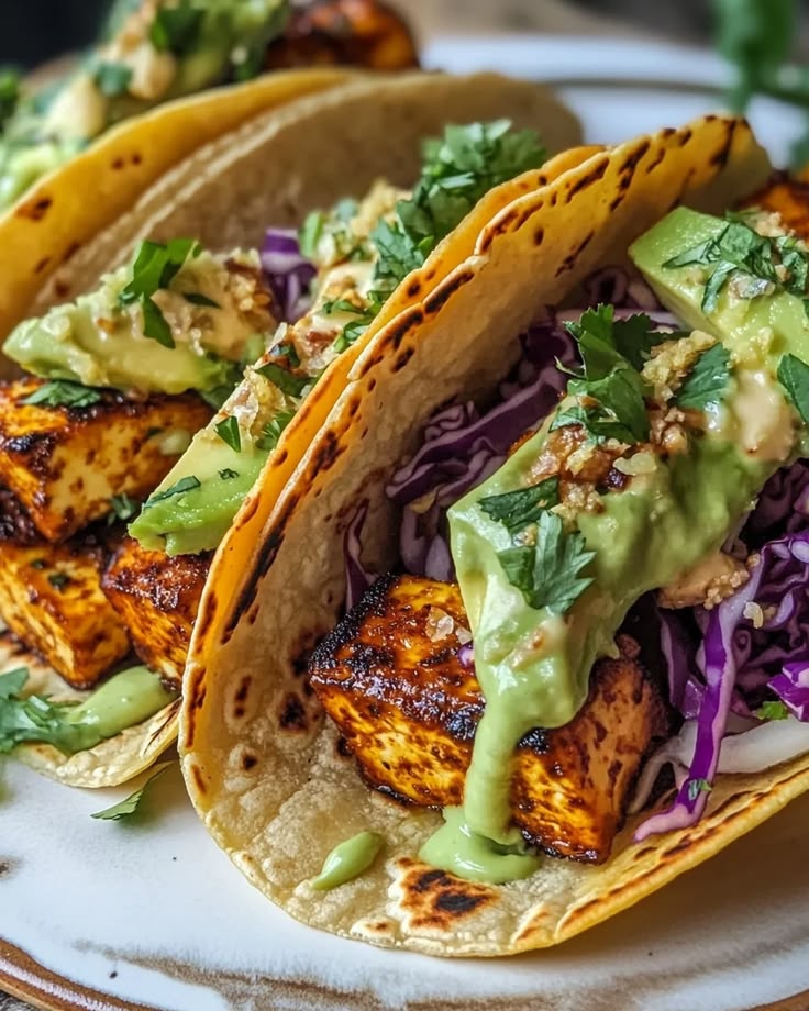 Crispy Tofu Taco Bowls