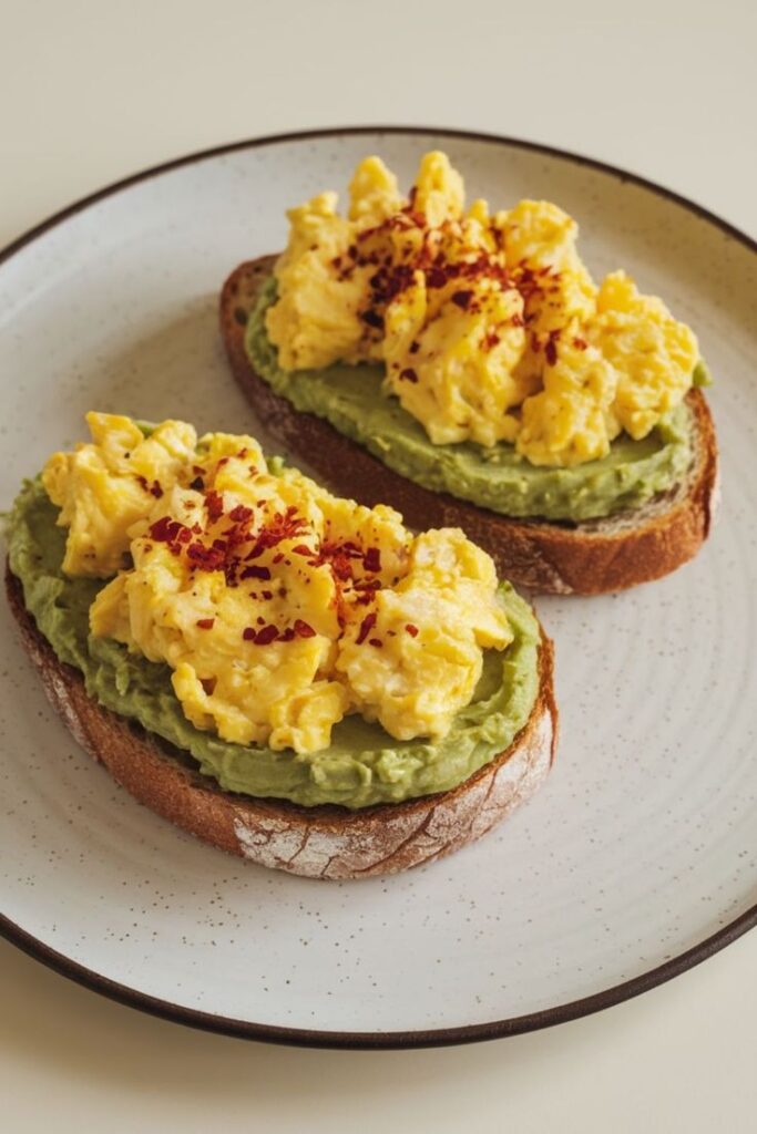 Egg and Avocado Toast Bites