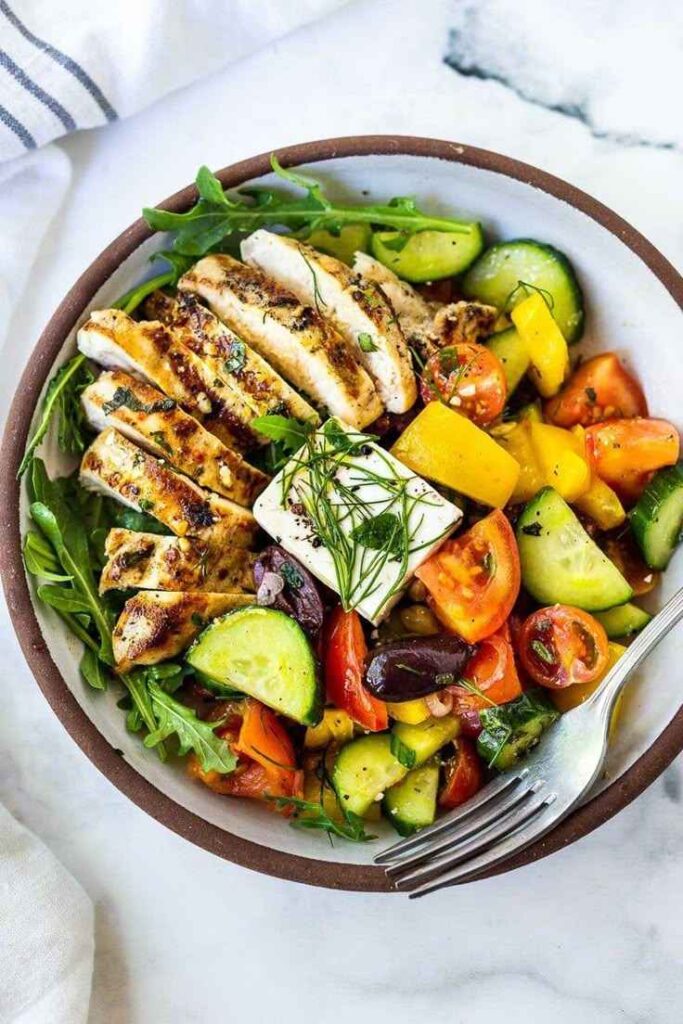 Lemon Herb Chicken Bowl