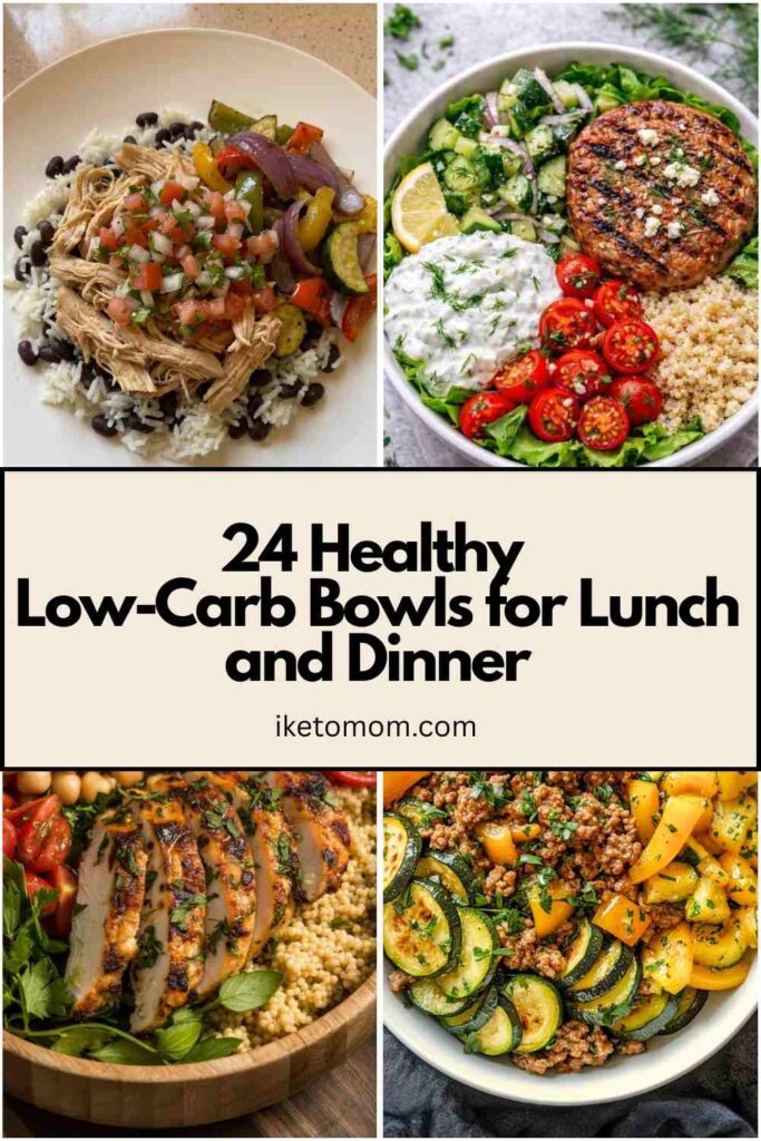 Low-Carb Bowls for Lunch and Dinner