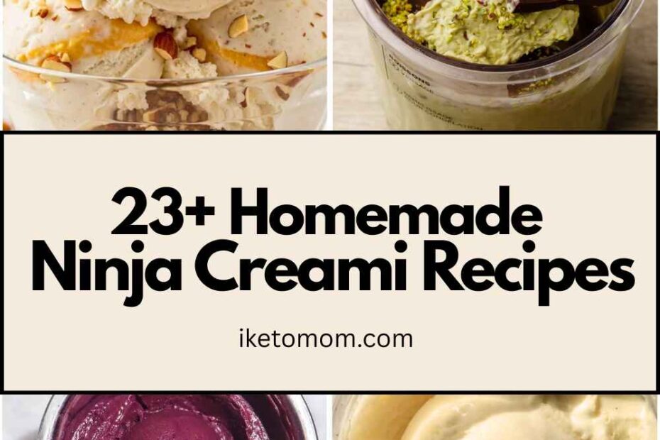 23+ Homemade Ninja Creami Recipes