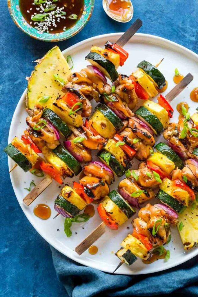 Pineapple Chicken Skewers