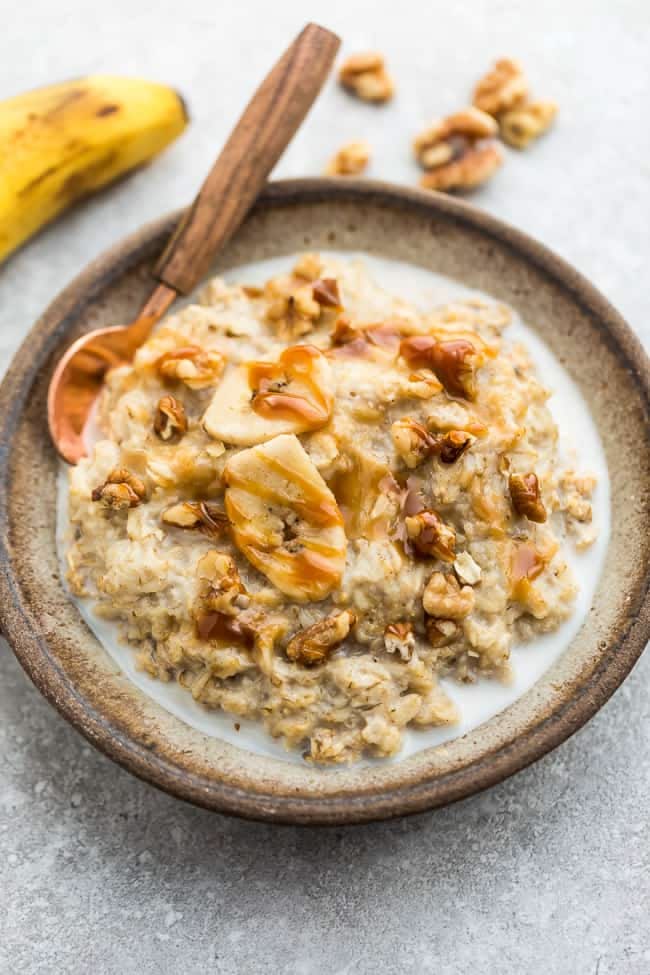 Banana Walnut Oatmeal