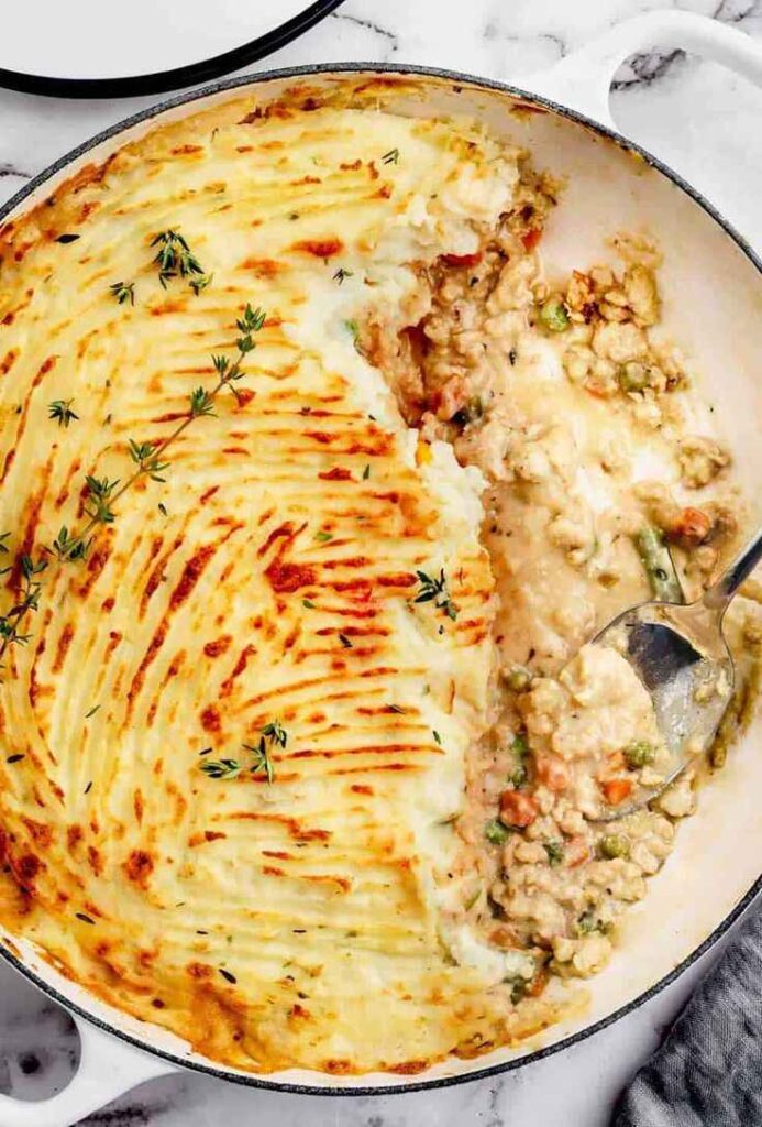 Ground Turkey Shepherd's Pie