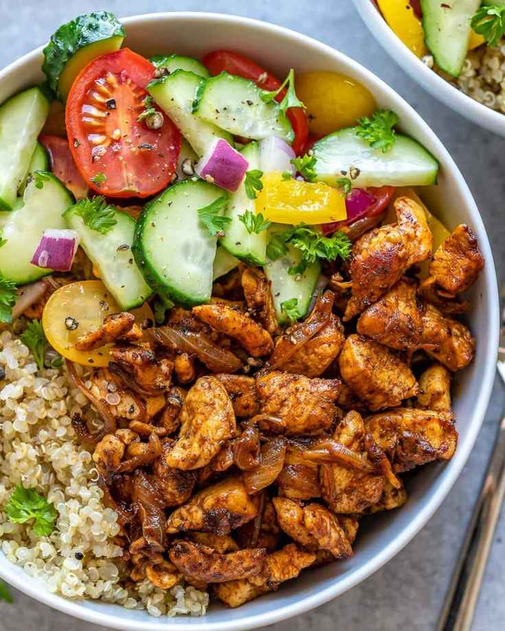 Mediterranean Chicken Bowl