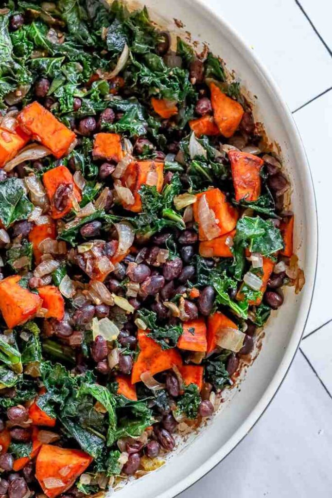 Sweet Potato Black Bean Skillet