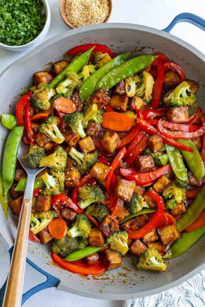 Tofu and Vegetable Stir-Fry