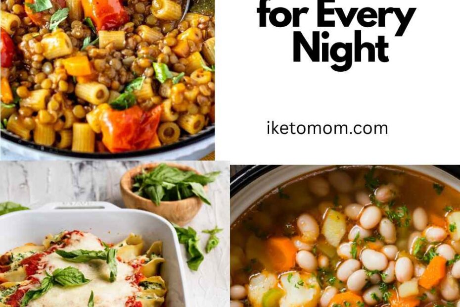 Vegetarian Dinner Ideas for Every Night