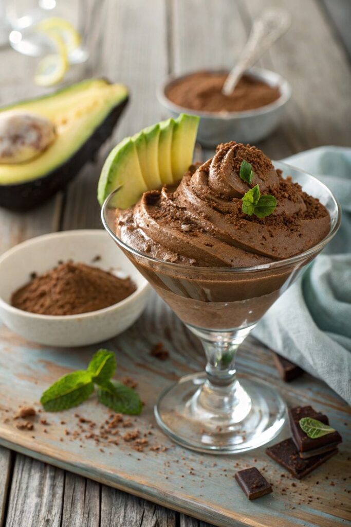 Chocolate Avocado Keto Mousse