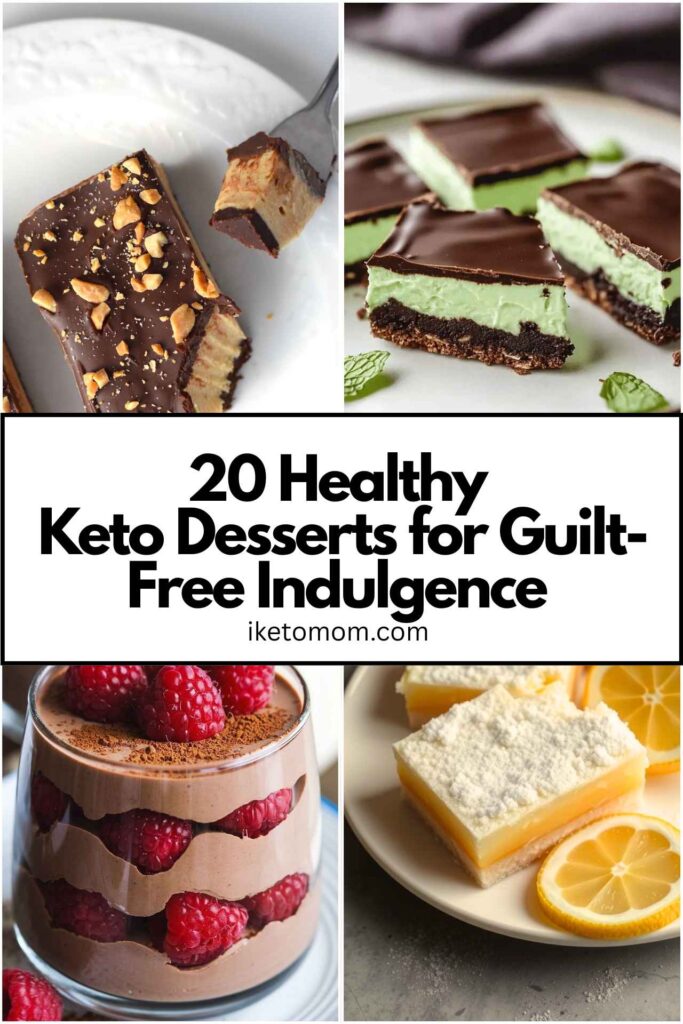 Keto Desserts for Guilt-Free Indulgence